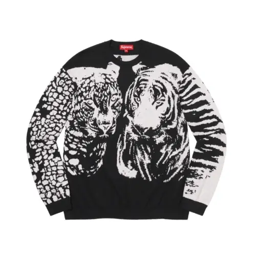 Supreme Big Cats Jacquard L/S Top