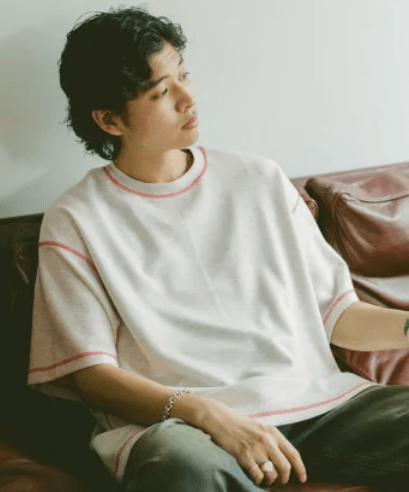 RAGEBLUE カラーステッチ/ポンチTシャツ
