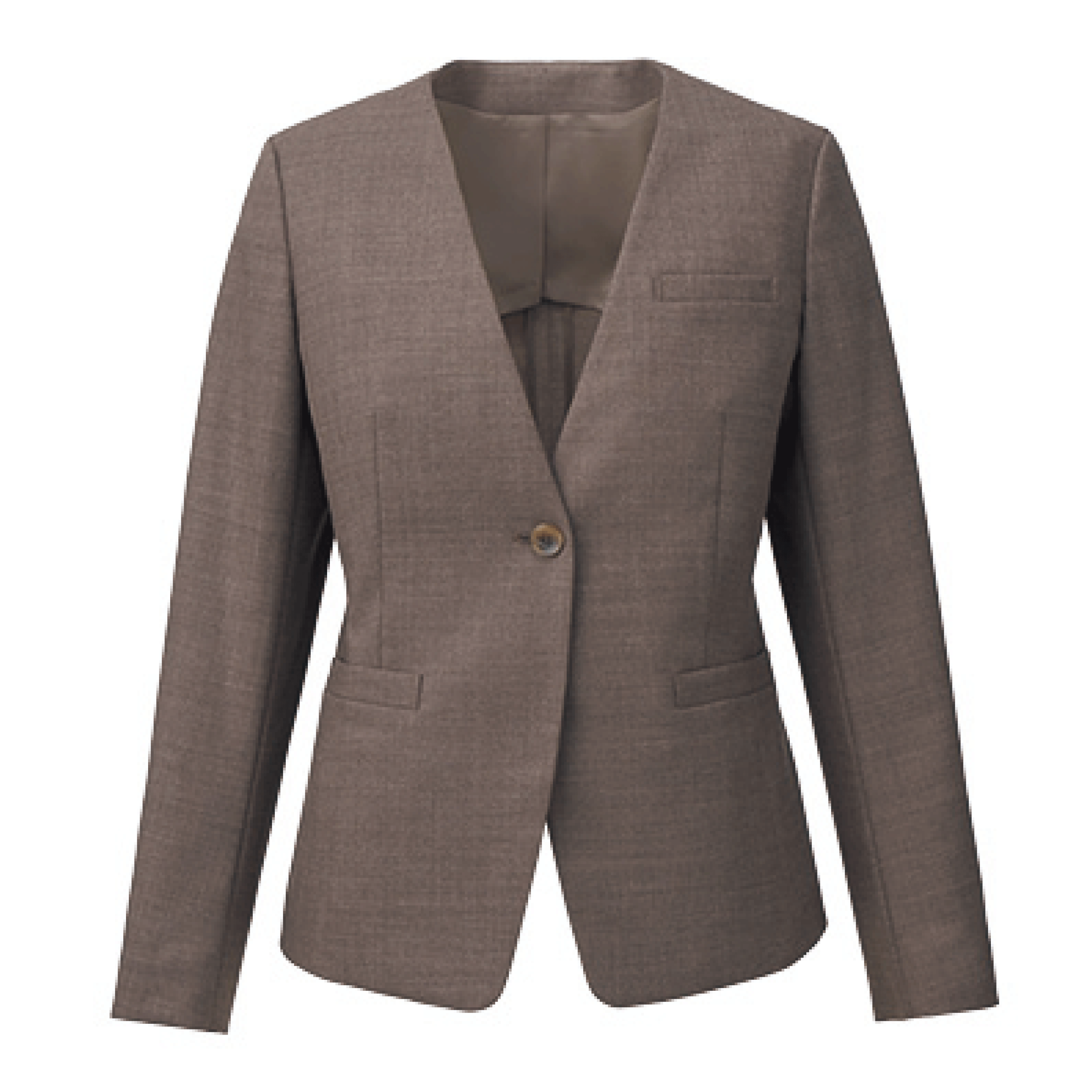 ENJOY 【MY FIT SUITS】ノーカラージャケット
