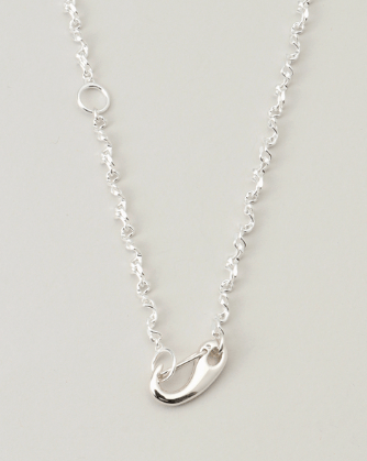 Soierie Figue clip slim necklace