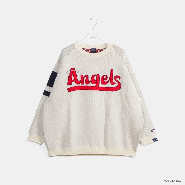 APPLEBUM "LOS ANGELES ANGELS" KNIT SWEATER