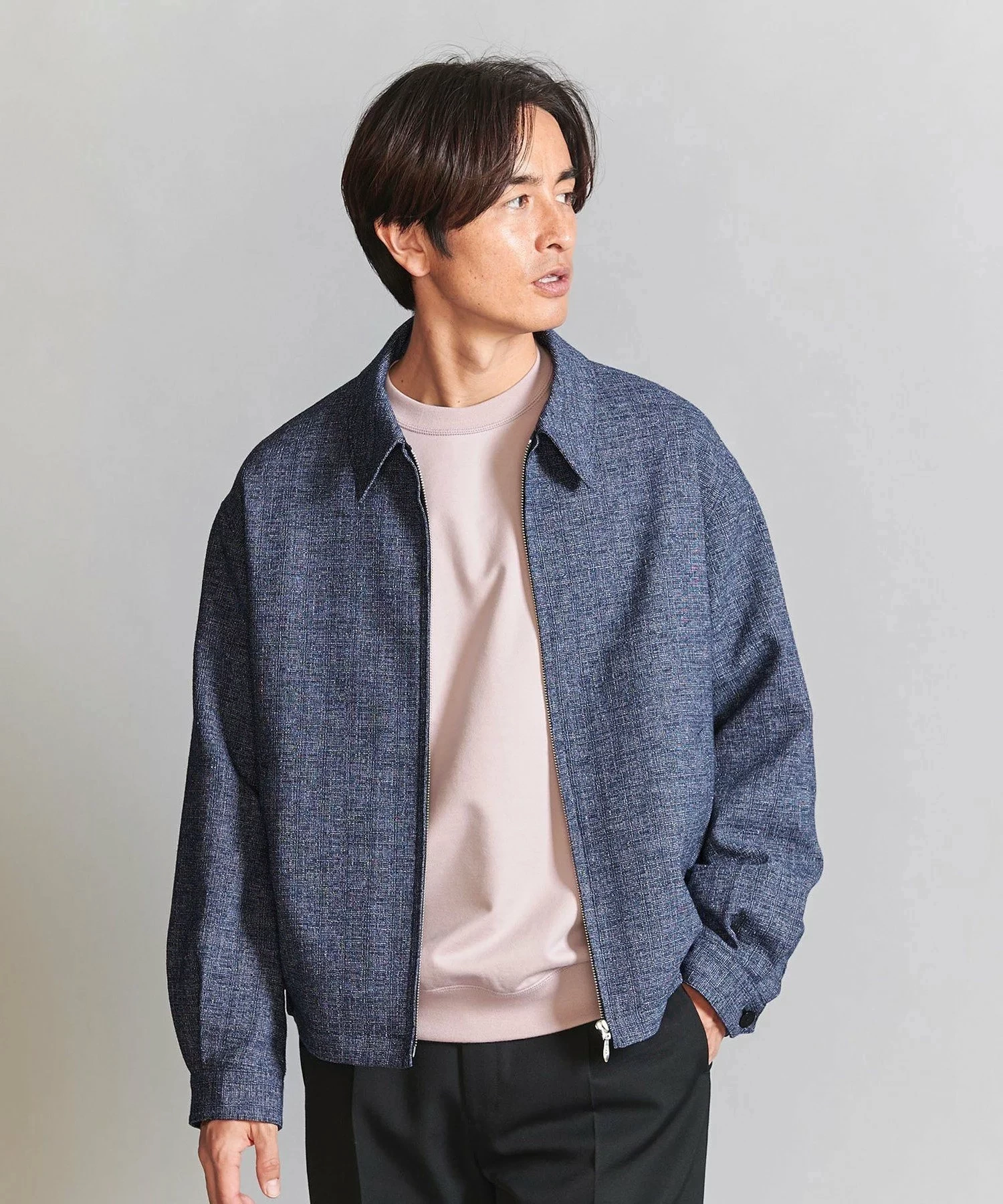 BEAUTY&YOUTH UNITED ARROWS ツイード ショート ブルゾン