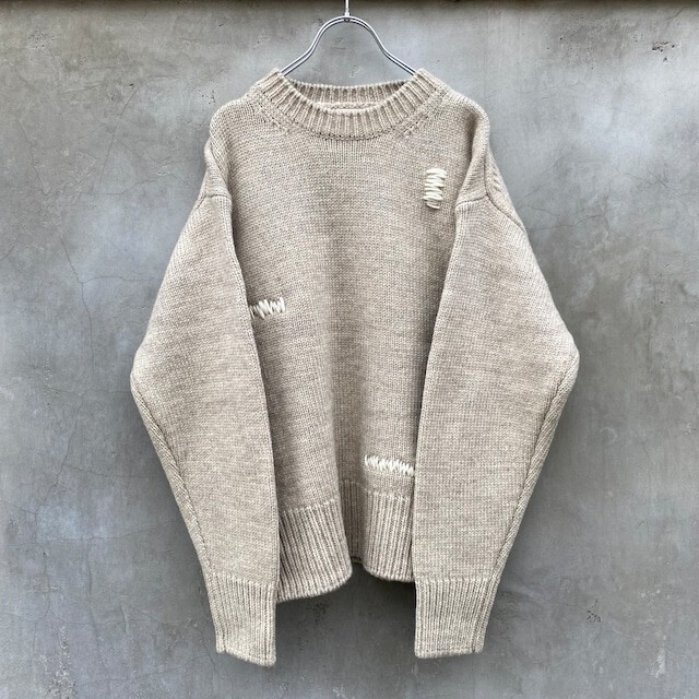 refomed GRANNY REPAIR KNIT SWEATER