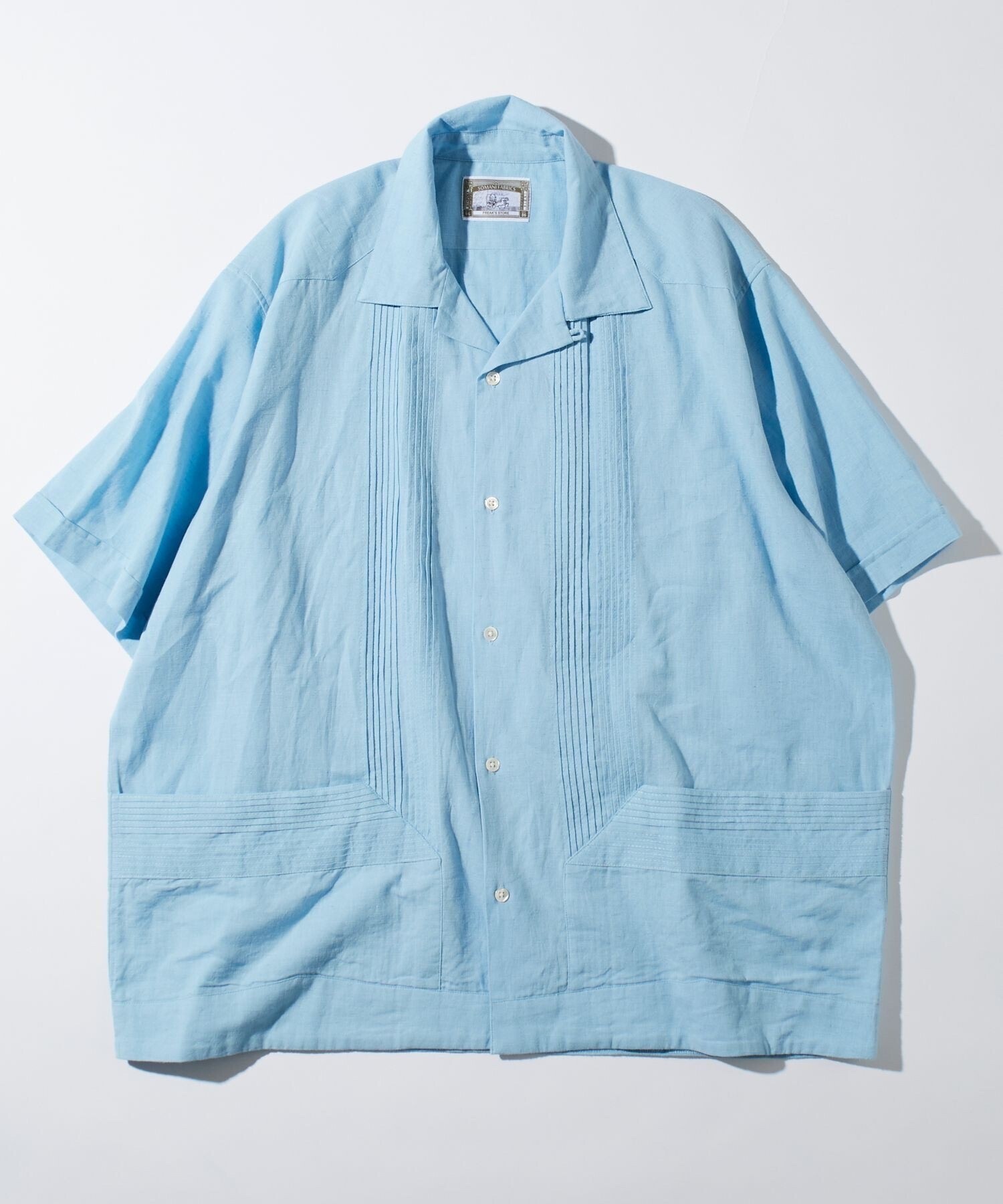 FREAK’S STORE インド製 リラックスフィット キューバシャツ ショートスリーブ
