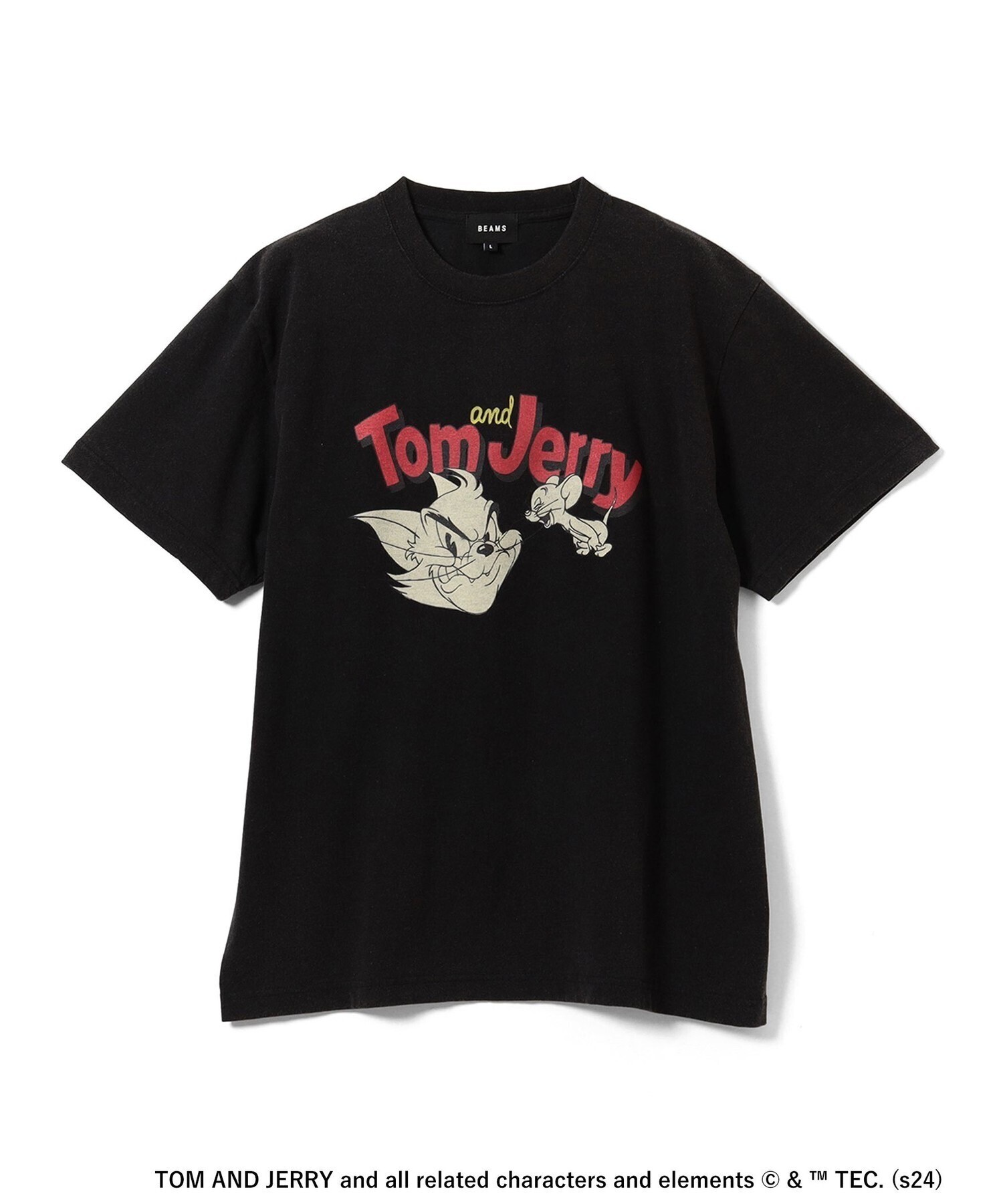 BEAMS TOM and JERRY Print T-Shirt