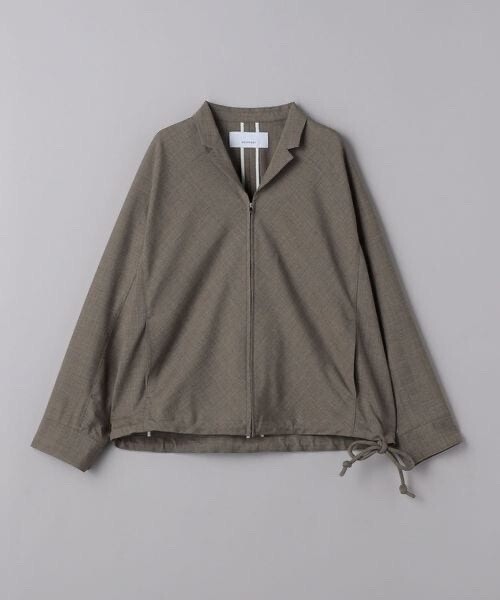 OVERCOAT Zip‐Up Blouson/ジップアップ ブルゾン