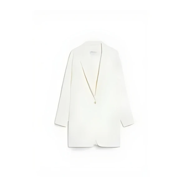 Max Mara ウール ストレッチ オーバーサイズ ジャケット