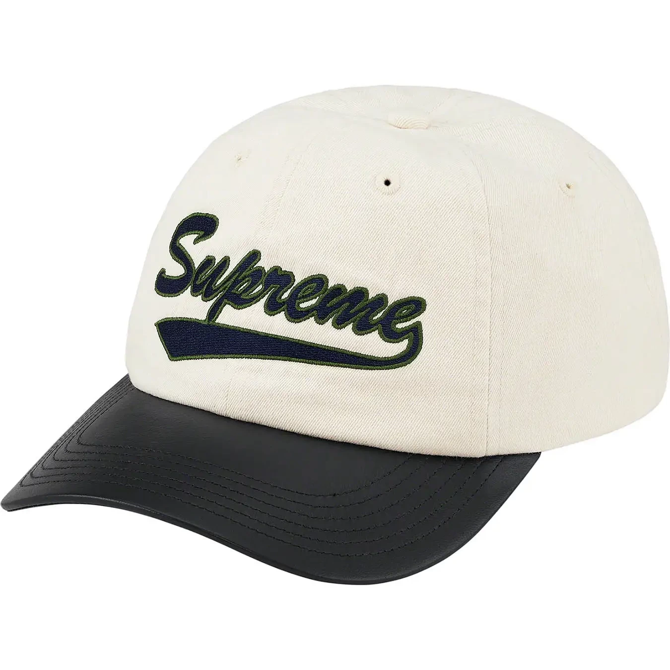 Supreme Leather Visor 6-Panel