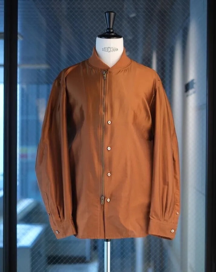 TAAKK MA-1 SHIRTS orange