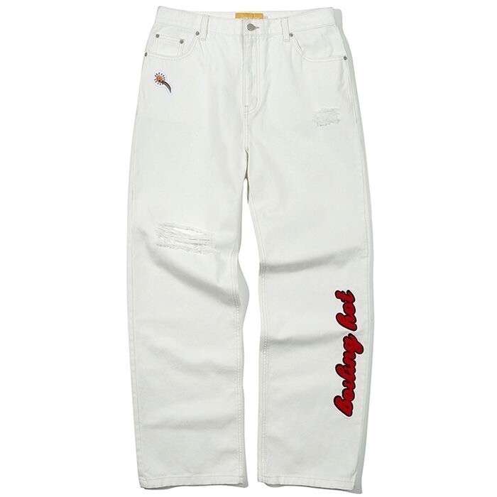 MAINBOOTH Summer Smile Denim Pants