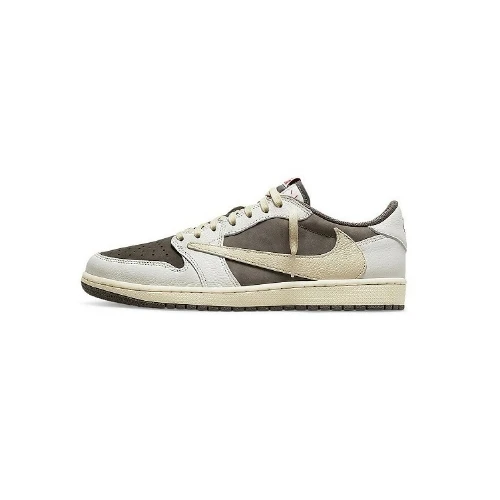Travis Scott × NIKE Air Jordan 1 Low OG SP "Reverse Mocha/Sail and Ridgerock"