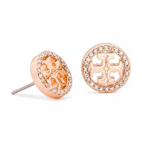 Tory Burch アイコン パヴェ スタッズピアス