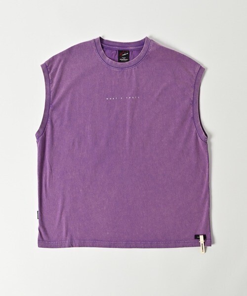 ADAM PATEK pparanoid sleeveless/パラノイドプリントノースリーブ