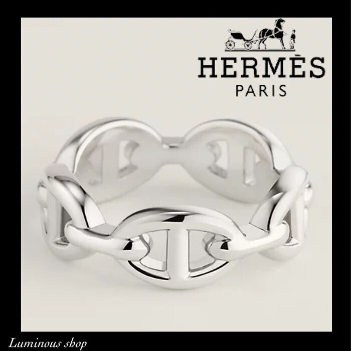 HERMES シェーヌダンクル リング