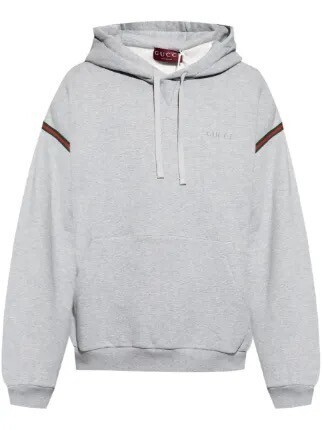 GUCCI cotton jersey hoodie
