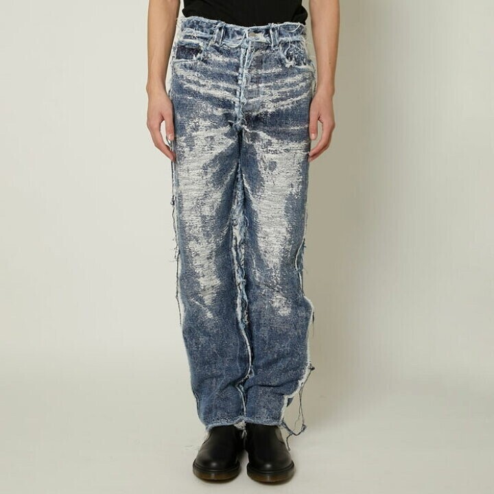 TAAKK STRAIGHT DENIM PANTS