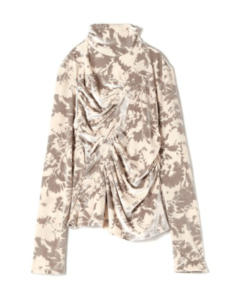 PHOTOCOPIEU OONA ASYMMETRIC JERSEY TOP