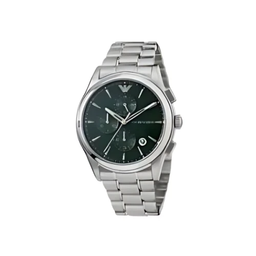 EMPORIO ARMANI クロノグラフウォッチ ステンレススチール