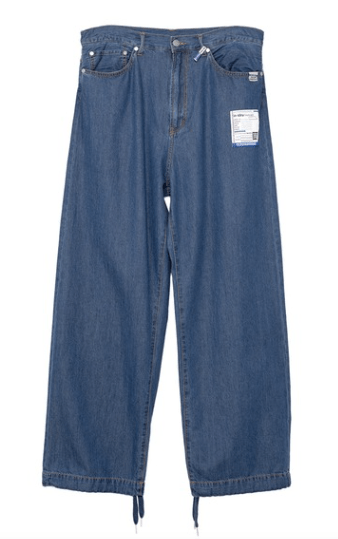 Maison MIHARA YASUHIRO Cotton Tencel Denim Wide Pants