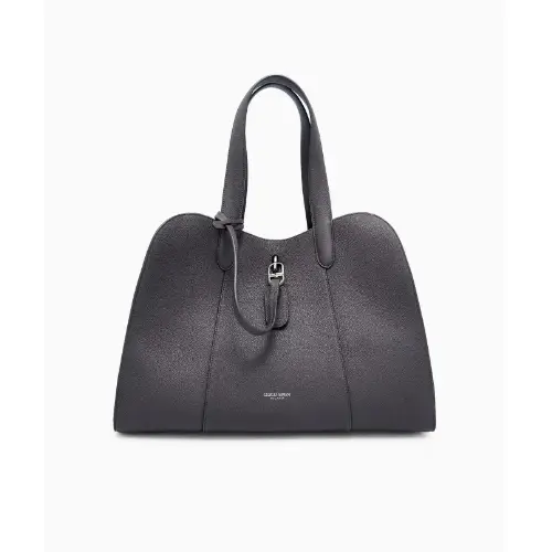 GIORGIO ARMANI トートバッグ ペブルドレザー ラージ