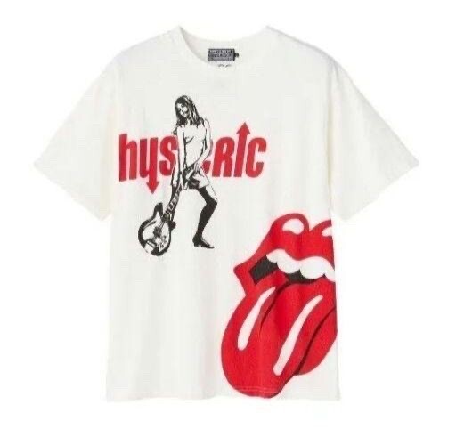 HYSTERIC GLAMOUR ヒステリックグラマー×ザ・ローリング・ストーンズtee