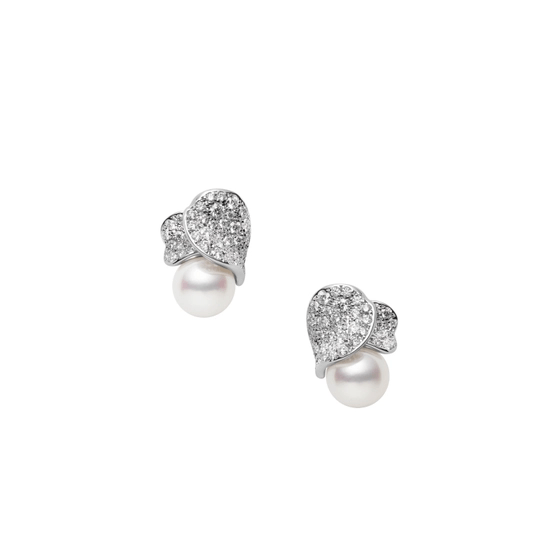 MIKIMOTO Les Pétales Place Vendômeイヤリング