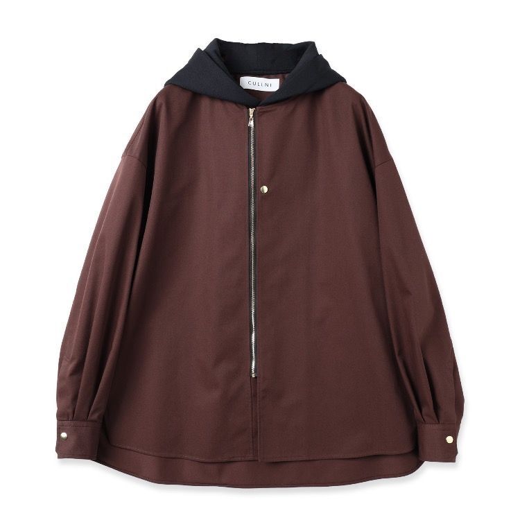 CULLNI Chino Front Zip Hoodie