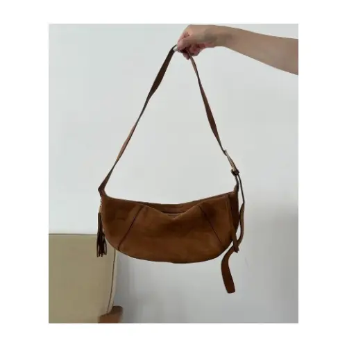 CAPRICIEUX LE'MAGE スエードラウンドショルダーバッグ