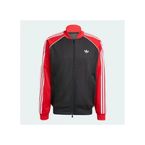 adidas SST ルーズ メッシュ トラックトップ