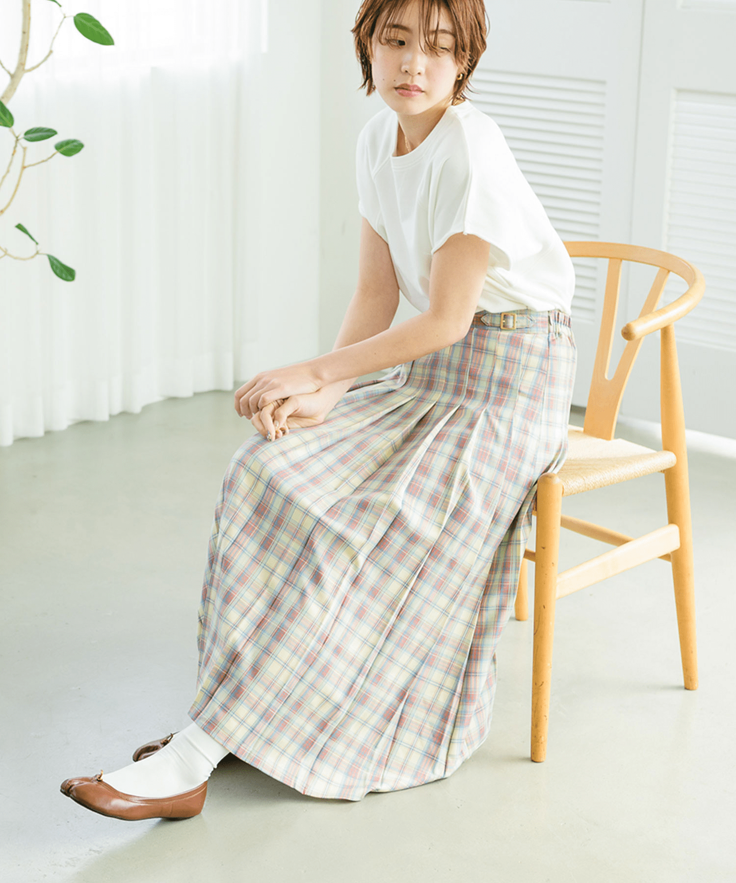 fav store 【Liilas】プリーツロングスカート