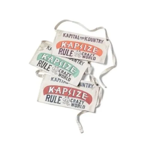 KAPITAL Canvas Short AD Apron