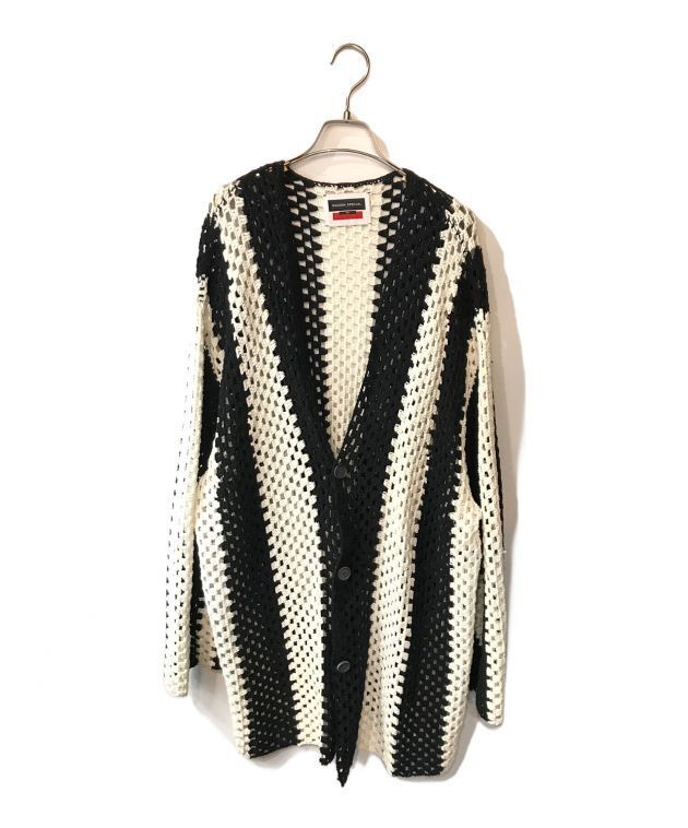 MAISON SPECIAL クロシェニットVネックカーディガン