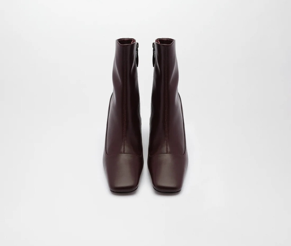 ALM. ARROW LEATHER BOOTS