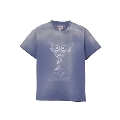 KAMIYA "MONSTER" Printed Bleach T-shirt