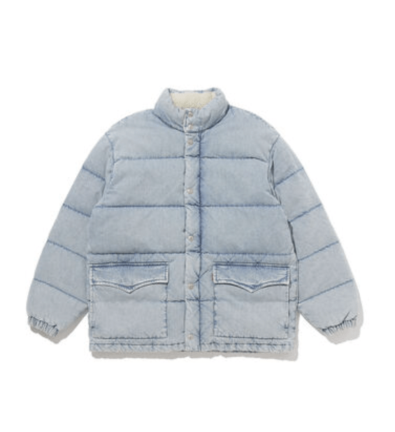 Levi's® スーパーデニムダウンジャケット ブルー MARION