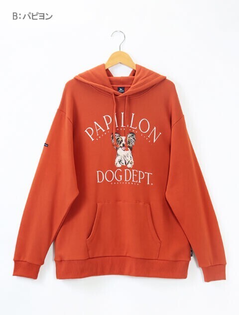 DOG DEPT 犬種プルパーカー