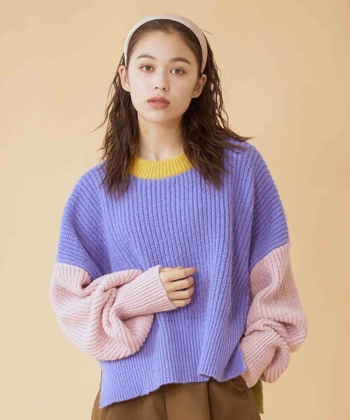MILKFED. PANELED KNIT TOP
