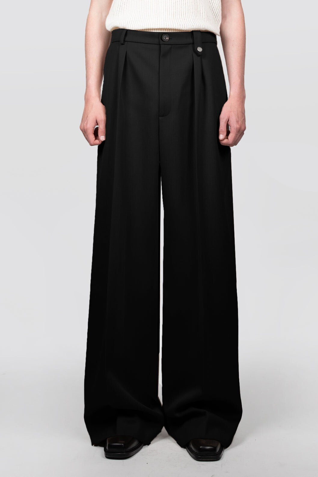 EGONLAB PLEATED PANTS