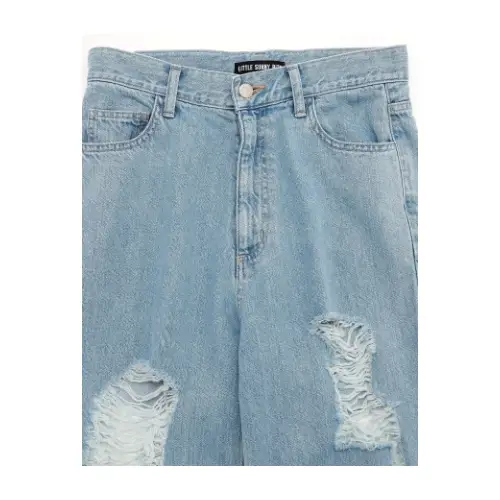 little sunny bite DAMAGED DENIM PANTS