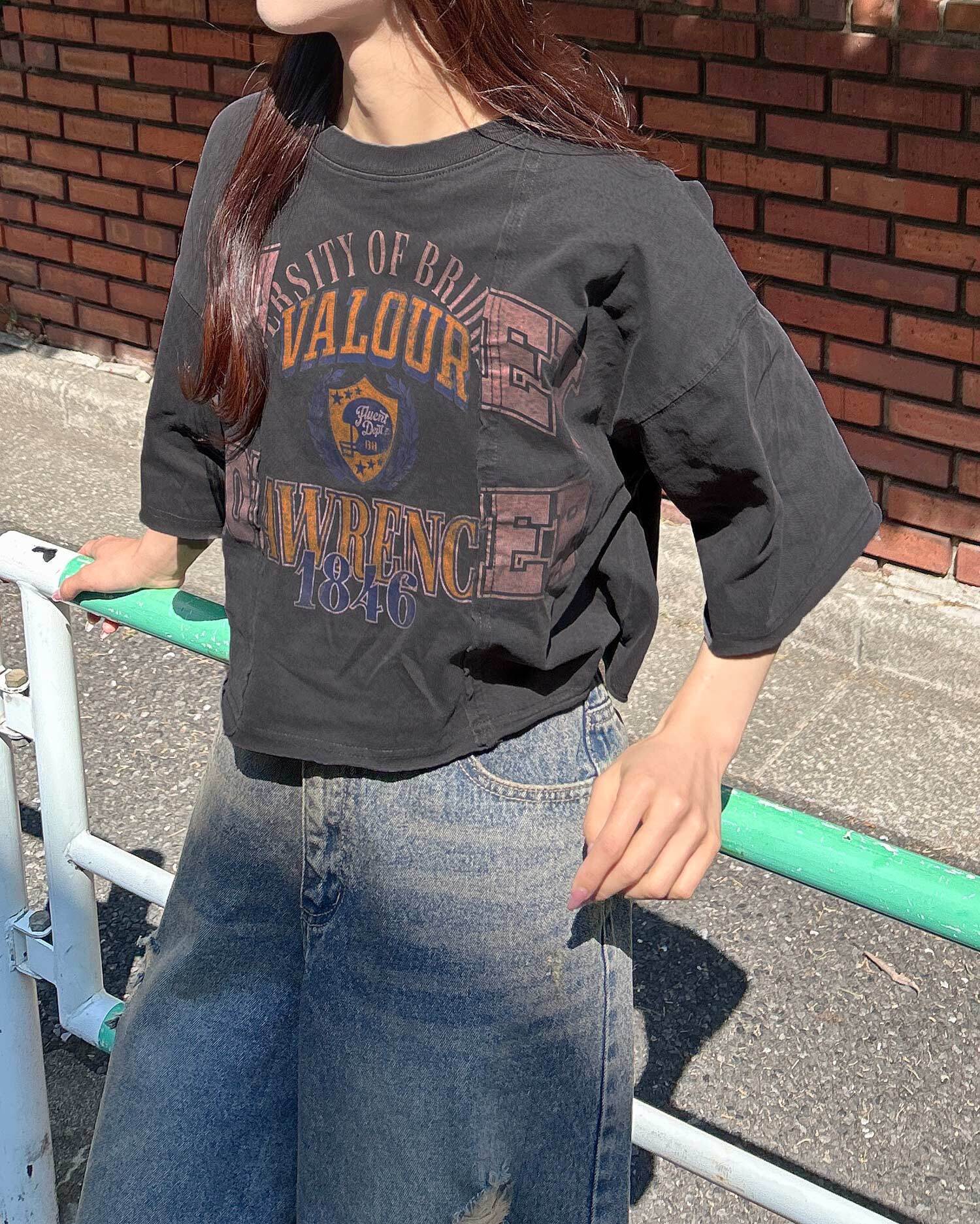 INGNI リメイクビンテージTシャツ