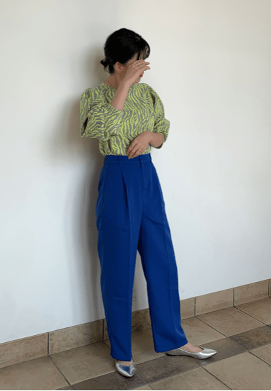 421_select twill color pants