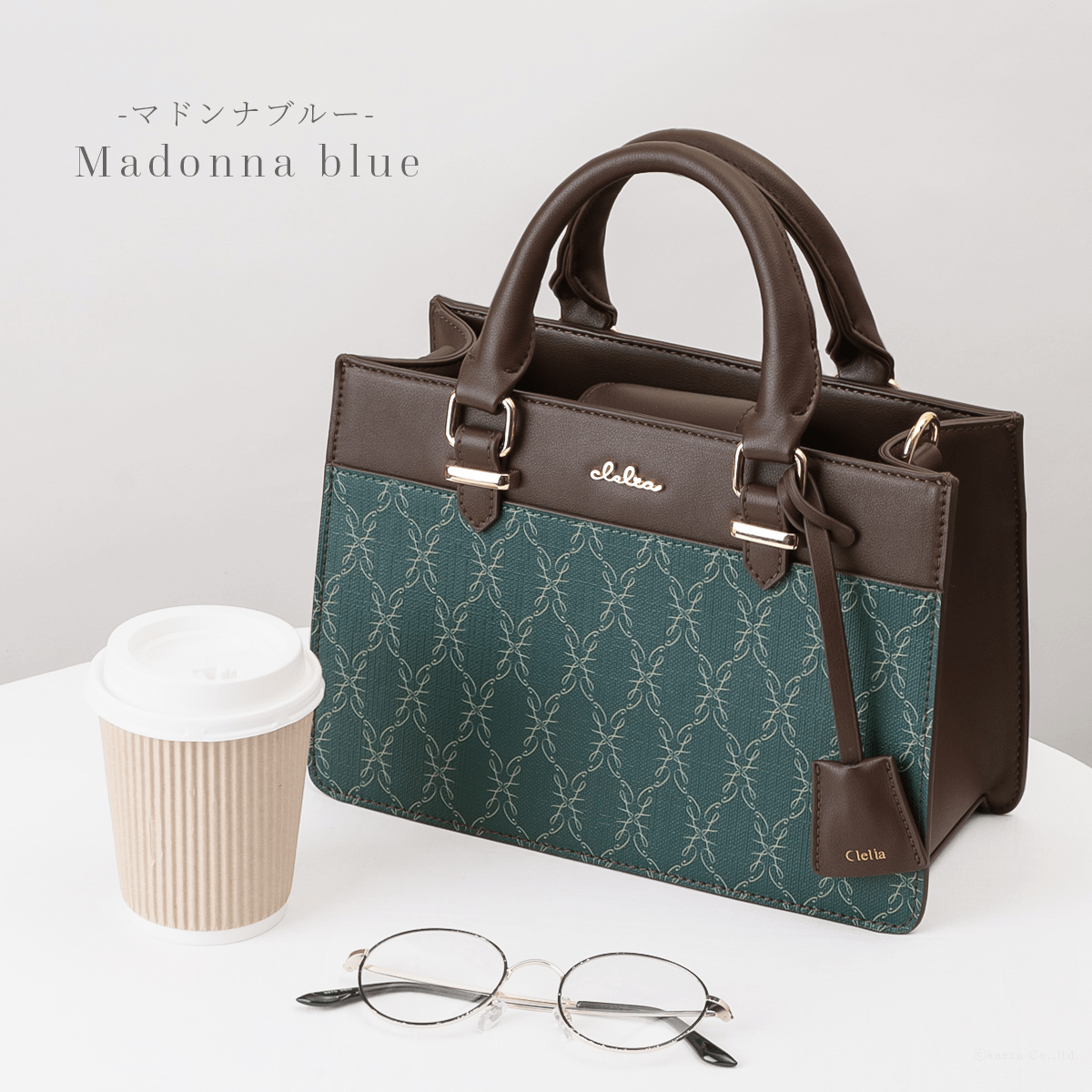 Clelia（クレリア） [クレリア] ショルダーバッグ レディース 小さめ スクエア 2way ハンドバッグ Belleシリーズ CL-28051
