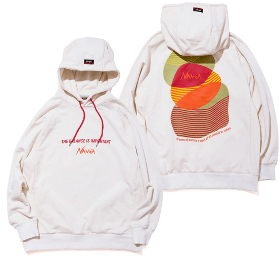 NANGA ECO HYBRID THE BALANCE SWEAT HOODIE
