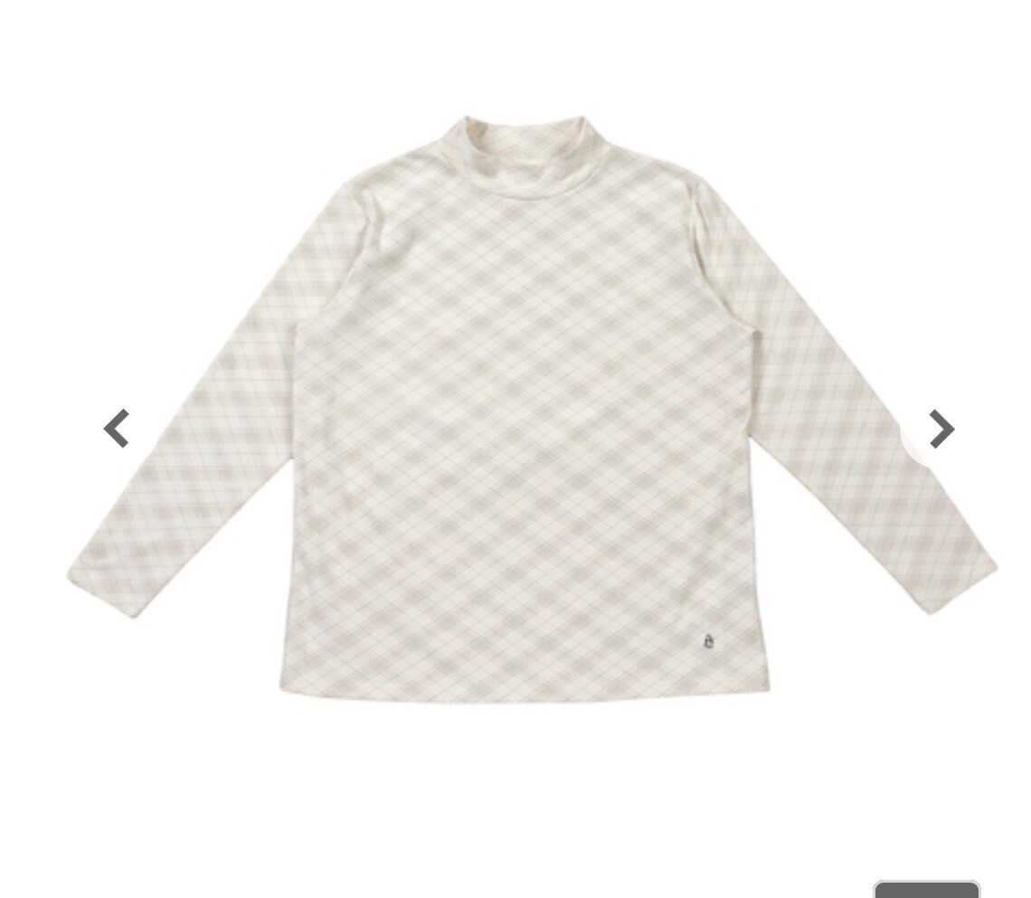 Hush Puppies モチモチハイネックトップス