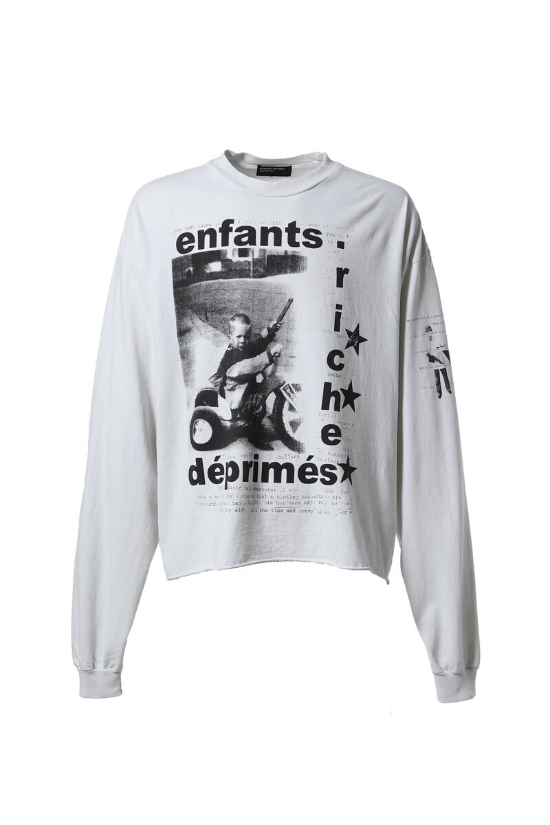 ENFANTS RICHES DÉPRIMÉS MY UNDERGROUND/TRICYCLE LS T-SHIRT