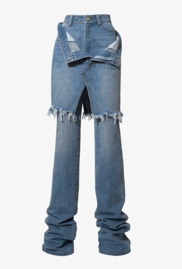 POOLDE Loose Denim Pants