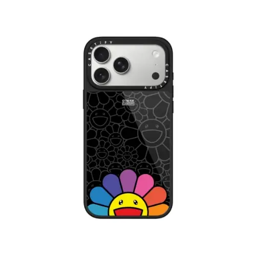 CASETiFY × 村上隆 スマイル (レインボー) スマホケース