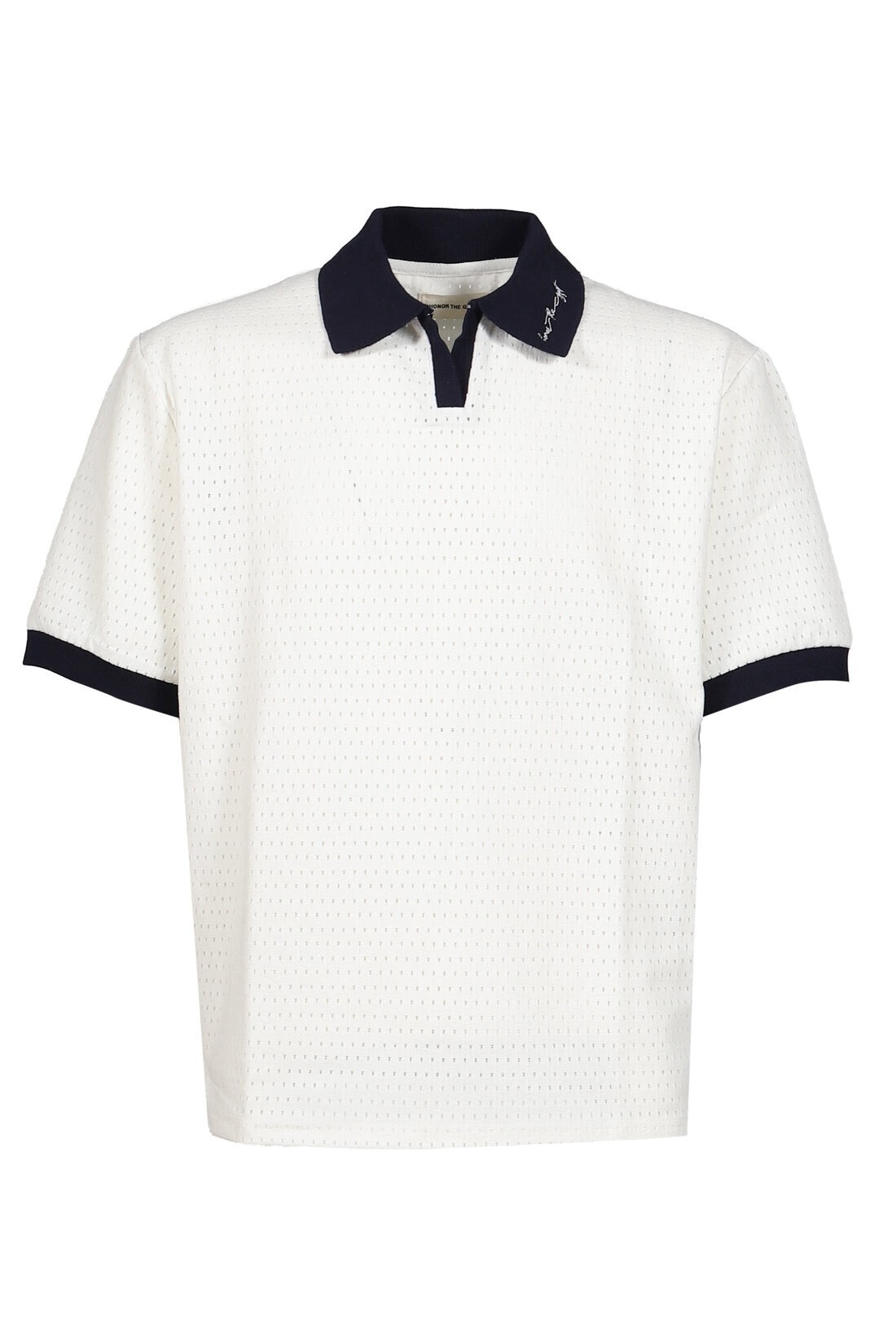 Honor The Gift PIQUE COLORBLOCK POLO / BONE