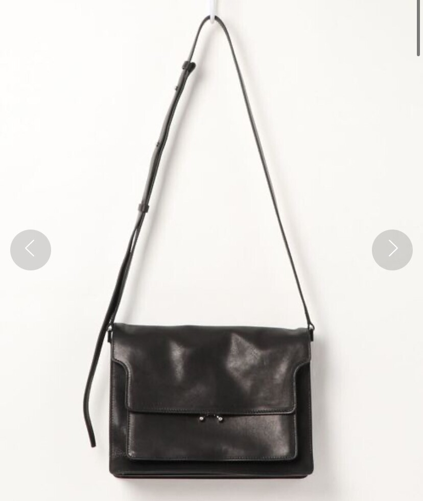 MARNI TRUNK SOFT / トランクソフトバッグ ラージ マットレザー