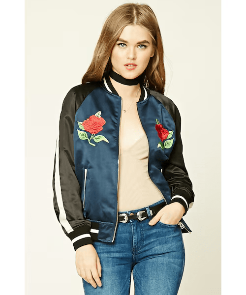 FOREVER21 Highlands&ローズスカジャン